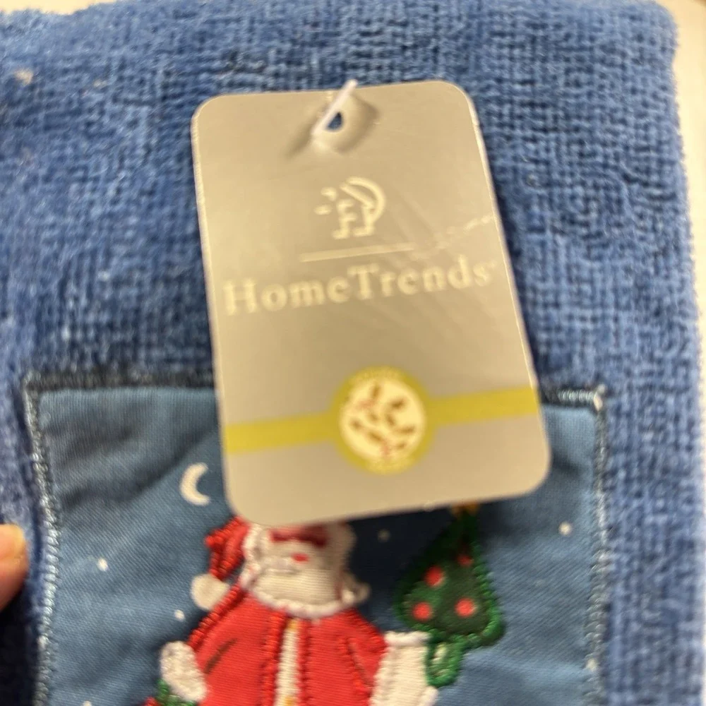 Vintage Christmas Finger Tip Towel New Home Trends